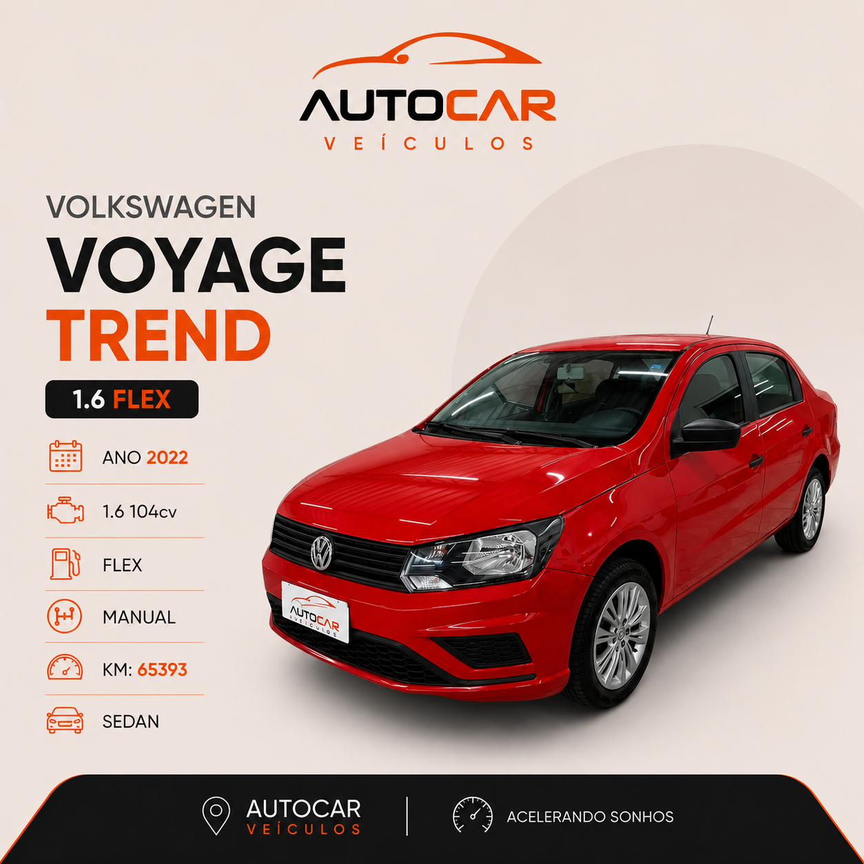 VOLKSWAGEN  Voyage Trend 1.6