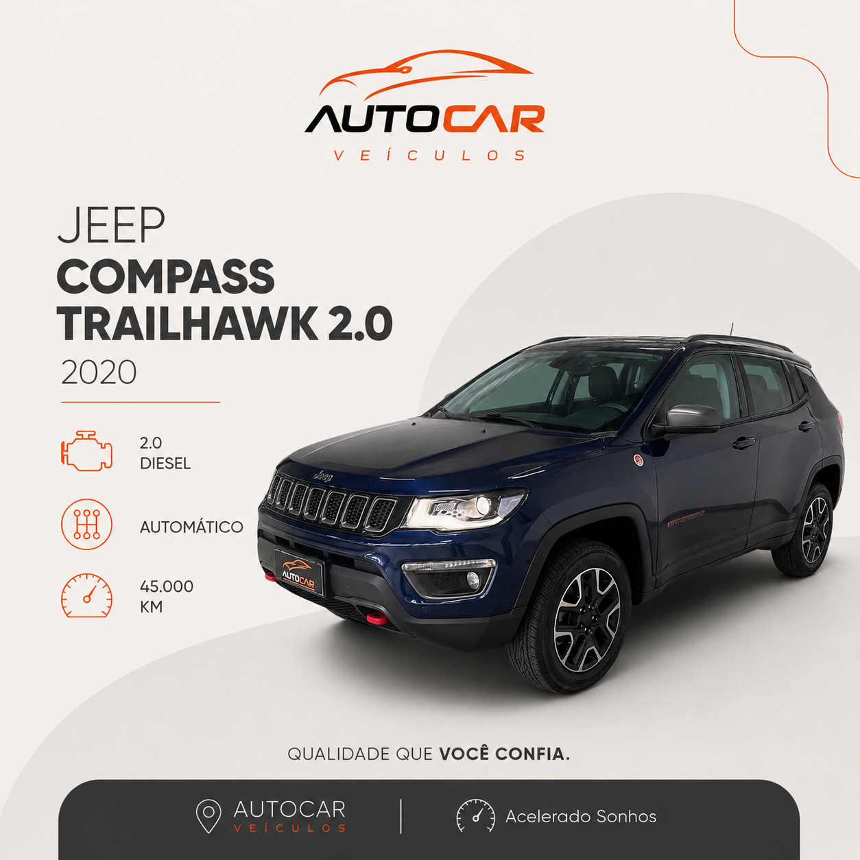 JEEP Jeep Compass Trailhawk 2.0 Turbo Diesel 4x4 