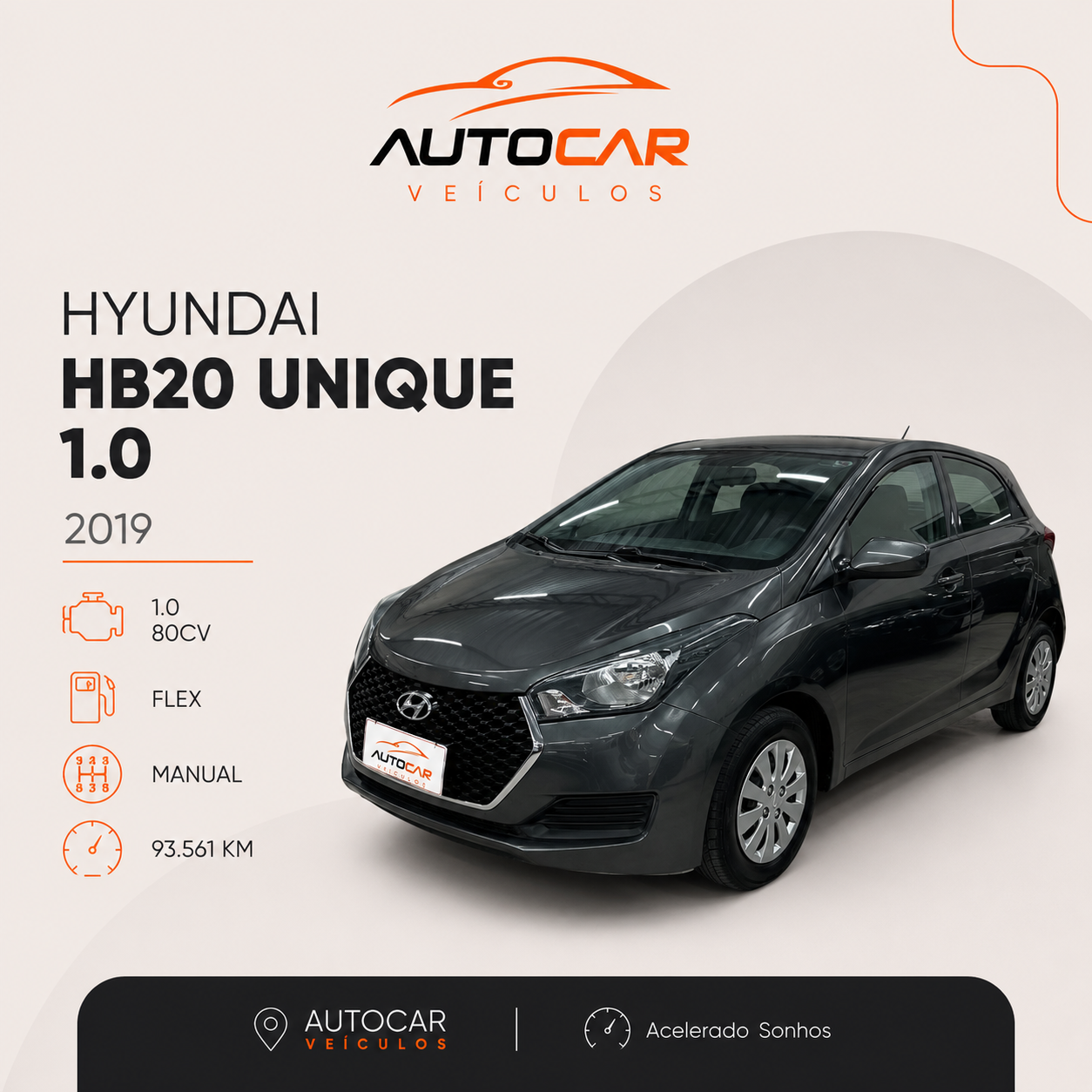 HYUNDAI Hyundai HB20 Unique 1.0 